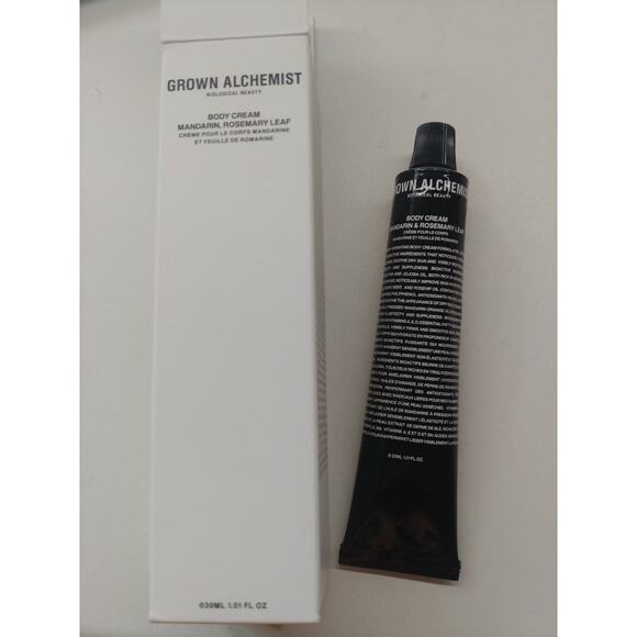 Grown Alchemist Body Cream Mandarin, Rosemary Leaf Organic Vegan NEW - Picture 1 of 3